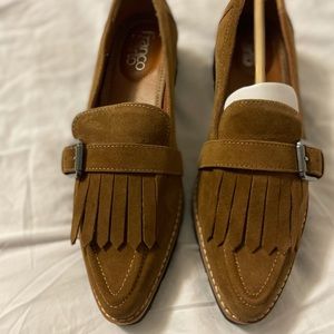 Franco Sarto moccasin shoes.